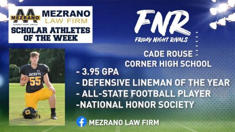 Athlete of the Week Cade Rouse