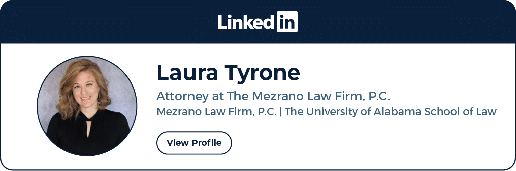 Attorney Laura Tyrone LinkedIn Profile Badge