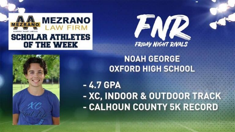 Athlete of the Week Noah George