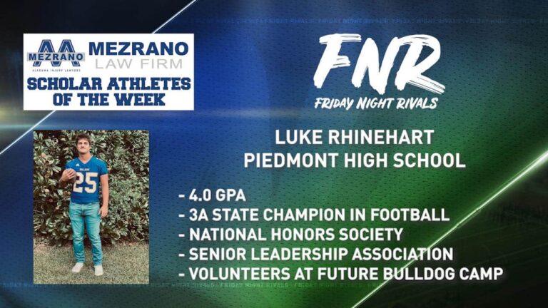 Friday Night Rivals Student Athlete of the Week Aiden Brown