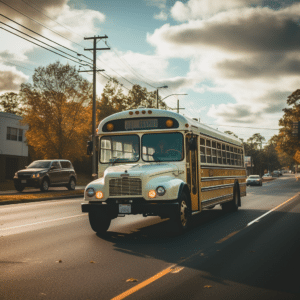 Bus driving in Alabama