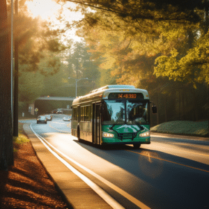 Bus driving in metro Alabama