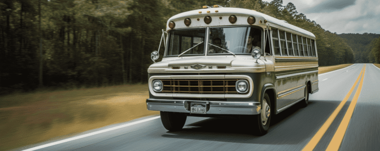 Ford Bus Driving In Alabama