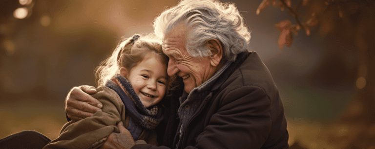 Grandpa and Grandkid