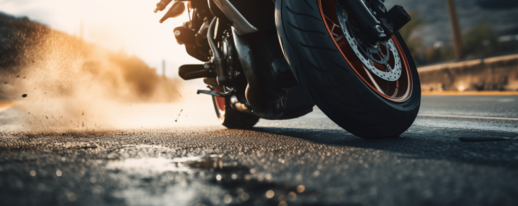 How In the Event of an Emergency a Motorcycle Can Stop Safely