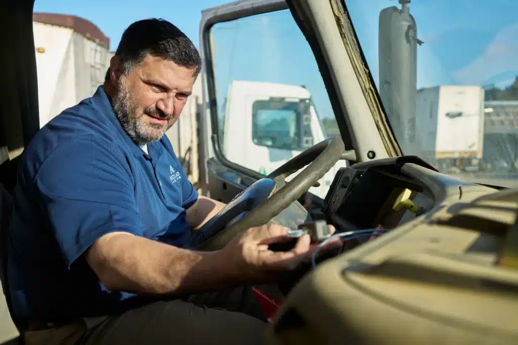 Attorney's from Mezrano® Law Firm performing a thorough truck investigation